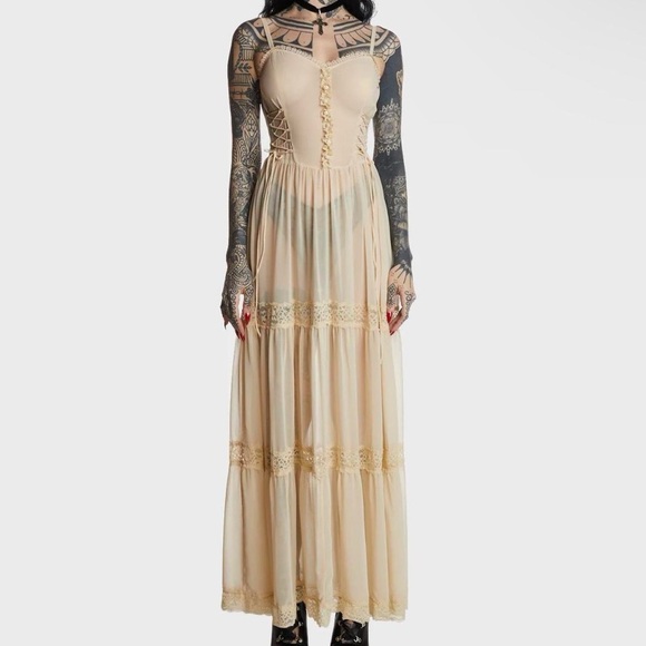 Dolls Kill Dresses & Skirts - Sheer dress. Never worn. Size m